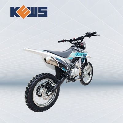 KEWS Iron Rim 125CC Pitbike 4 tempi Enduro Motociclette Sospensione posteriore per adolescenti