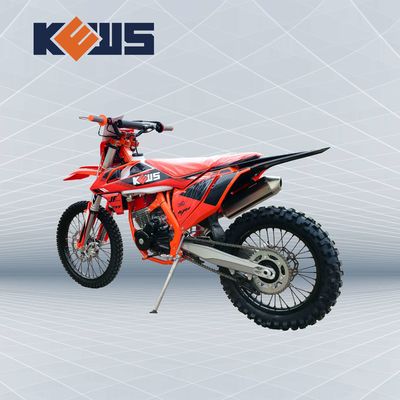 Arancia di ZS CB250-R e colpo nero della bici 4 della sporcizia di enduro della motocicletta