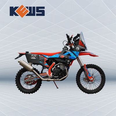 Dirtbike 450CC 30kw dei motocicli di raduno della bici della sporcizia di Kews K16 con il carburatore o l'iniezione di combustibile
