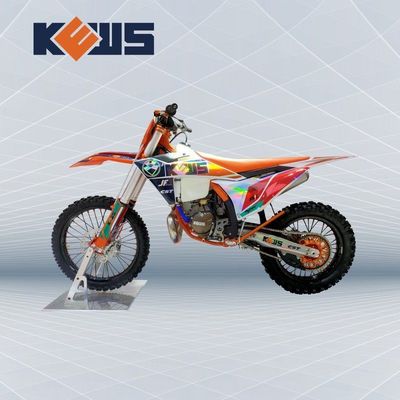 Carburatore alimentato da 250 cc Motocross a due tempi raffreddato ad acqua con accensione CDI e adesivi opzionali