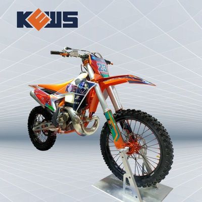 Carburatore alimentato da 250 cc Motocross a due tempi raffreddato ad acqua con accensione CDI e adesivi opzionali