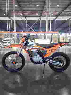 KEWS 175FMN PR300 4T Enduro/Motocross Motorcycle with PR300 Engine 271.3ML Piston Displacement and Electric Starter